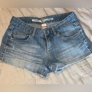 Mossimo Supply Co. Blue Denim Shorts